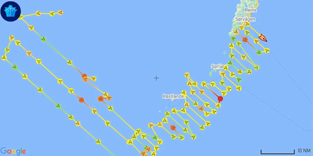 Skreitoktet 2021 på «Johan Hjort» berget seg «innaskjærs» før uværet fra nord slo til. Foreløpig er det lite å se for skreiforskerne på innersida av Lofoten.