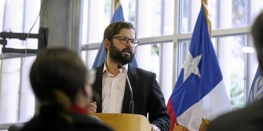 Chile's President Gabriel Boric continues to criticize the salmon farming industry, but has struck a softer tone in recent comments.