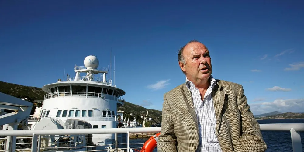 GODE TIDER: Peder O. Lie i Liegruppen tjener godt med penger på både fisk og eiendom.Foto: Erlend Haukeland/DN