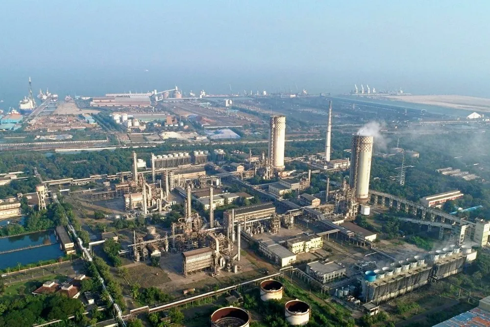 Existing urea plant in Kakinada, Andhra Pradesh, where AM Green plans its 1.3GW green hydrogen and ammonia plant