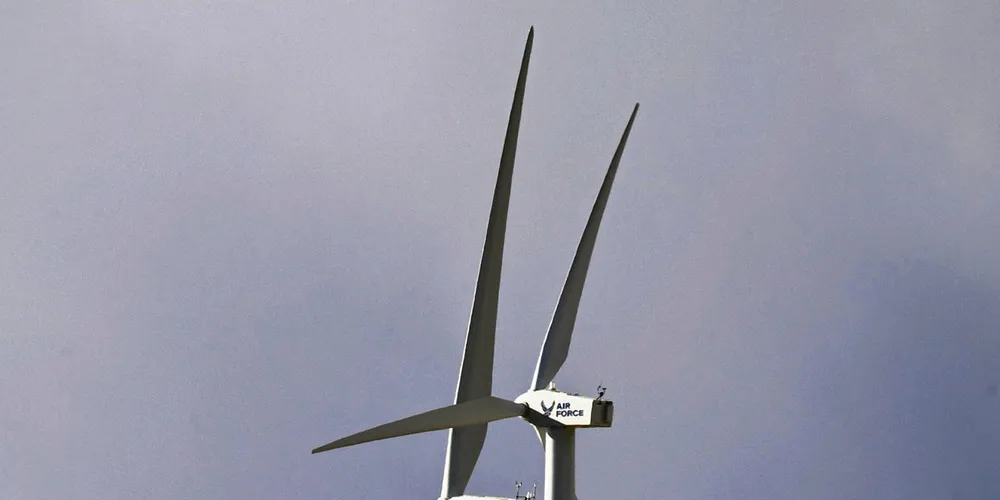 US Air Force turbines at the FE Warren Air Force base in Wyoming. Foto: GS-9/Lance Cheung/