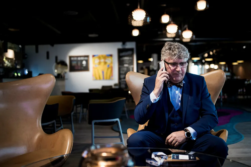 – Olje- og energidepartementet nektet å gi operatørskapet til oss, fordi departementet mente Okea ikke var et erfarent selskap, sier Okea-sjef Erik Haugane om Yme-sjansen som glapp. Foto: Tommy Ellingsen