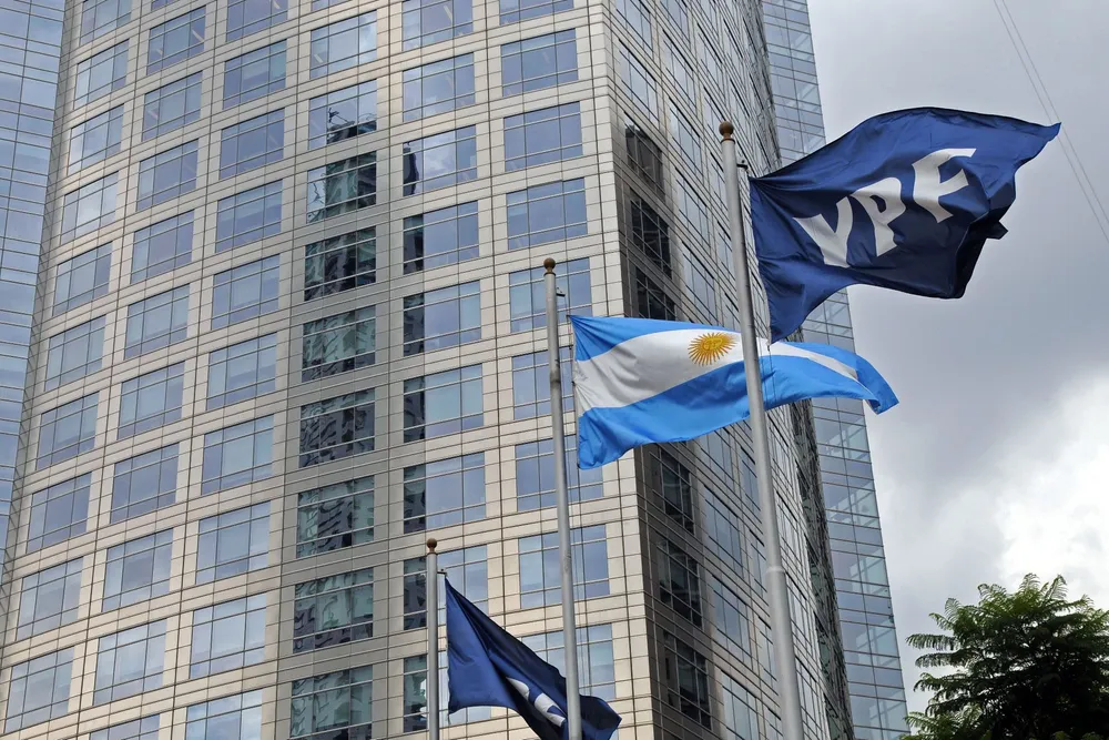 Renationalised: YPF headquarters in Buenos Aires