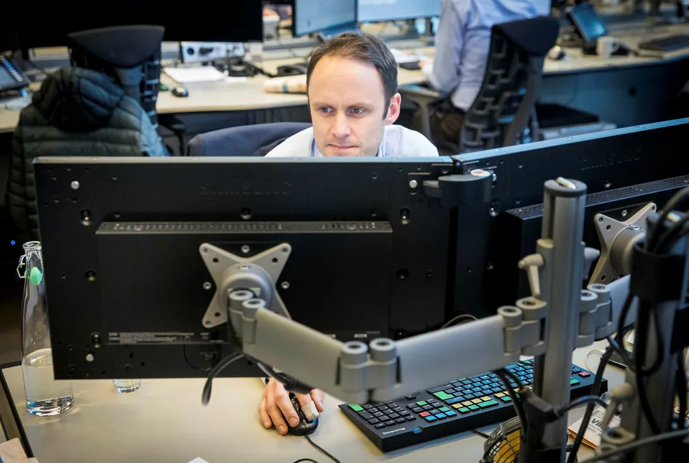 Valutastrateg Magne Østnor i DNB Markets venter at kronen skal gå litt sterkere fremover. Foto: Gunnar Lier