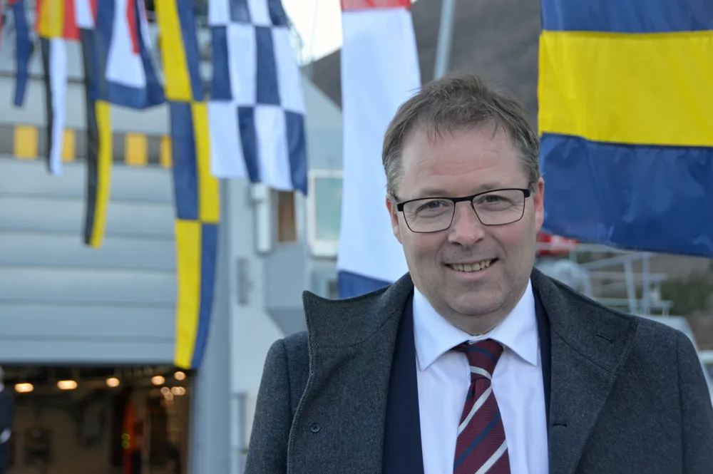 Forsvarsminister Bjørn Arild Gram.