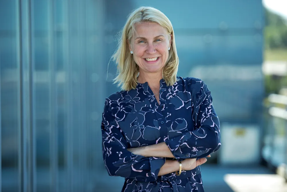 Proud mother: Petoro's chief executive Kristin Kragseth