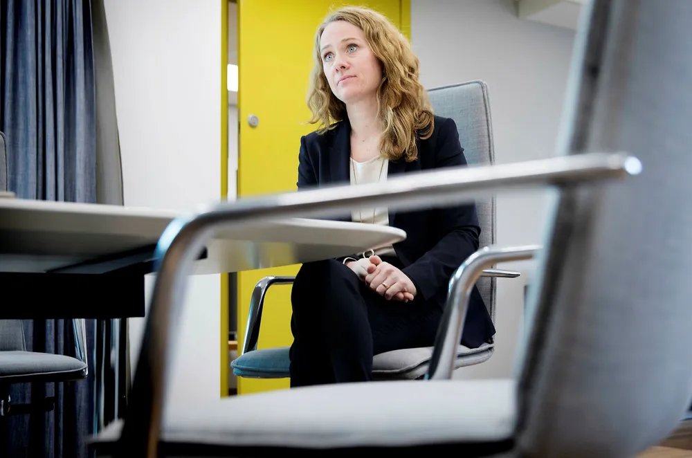 Arbeids- og sosialminister Anniken Hauglie inviterer fagorganisasjonene til de offentlig ansatte til et nytt forsøk på å bli enige om pensjonsreformen. Foto: Linda Næsfeldt