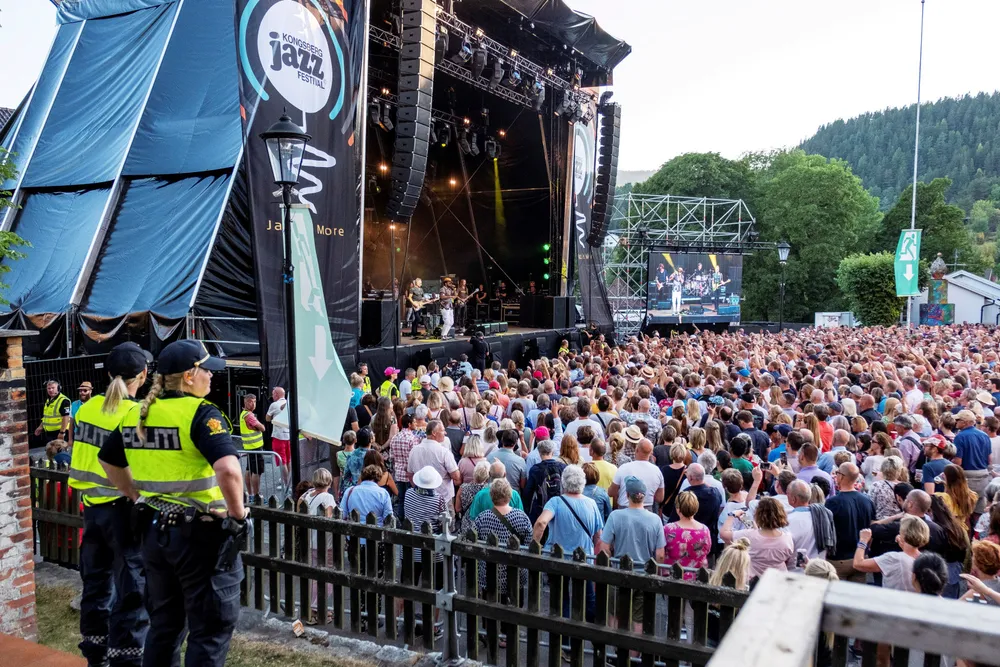 Kongsberg Jazzfestival, fra før koronaen kom.