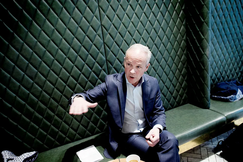 Kommunal- og moderniseringsminister Jan Tore Sanner vil effektivisere byråkratiet i departementene. Foto: Øyvind Elvsborg