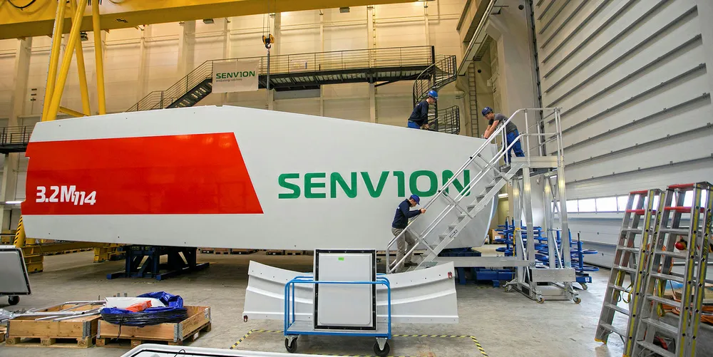Senvion assembly line