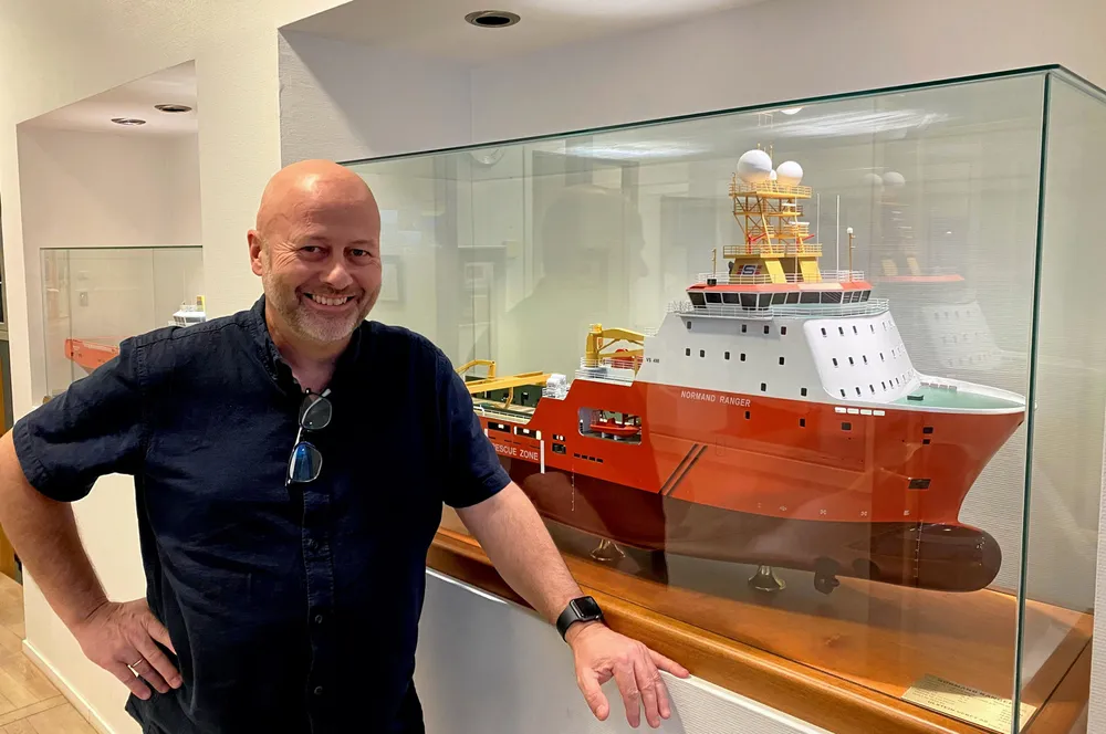 Geir Fridtjof Foldøy, opplæringskoordinator i Solstad Offshore.
