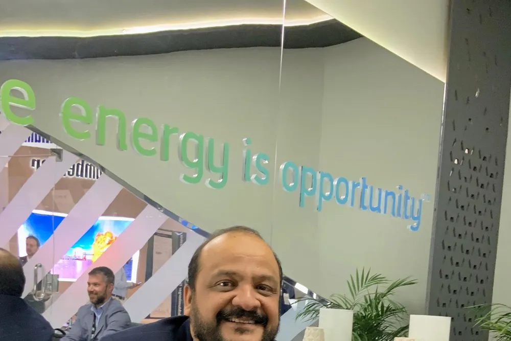Blue focus: Saudi Aramco chief technology officer Ahmad al Khowaiter