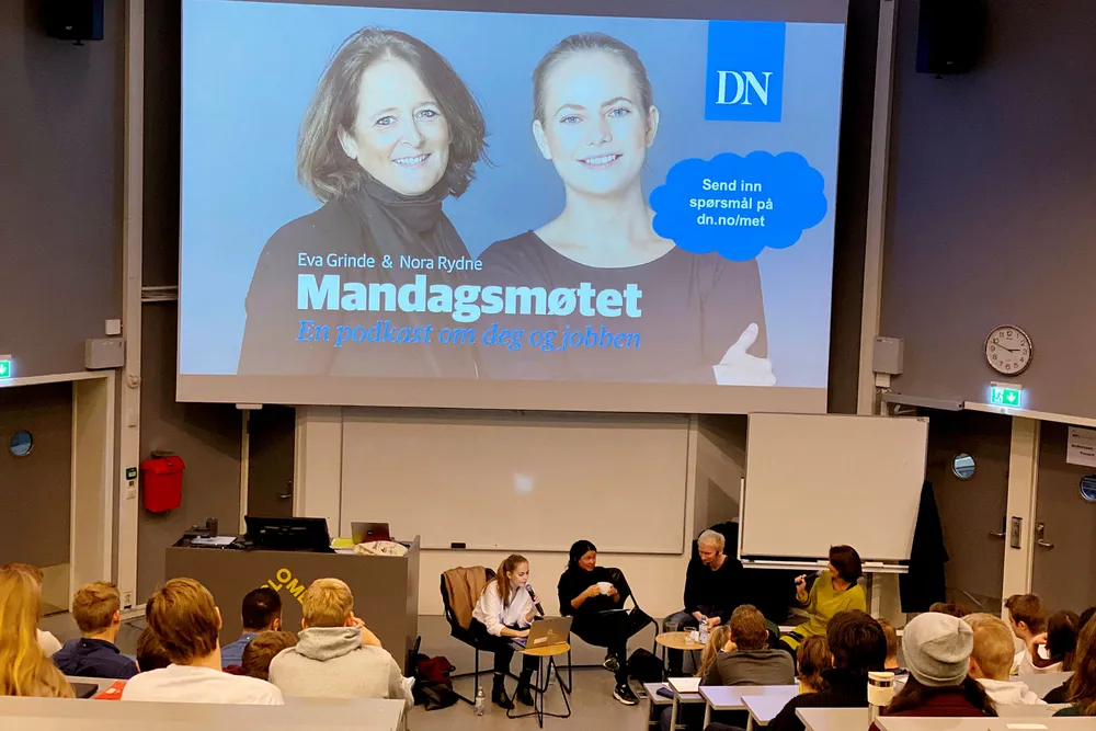 Mandagsmøtet live på Oslomet.