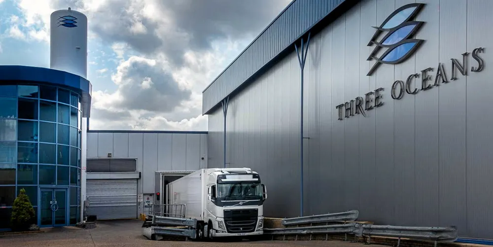 Three Oceans Fishing facility in Hull, UK.