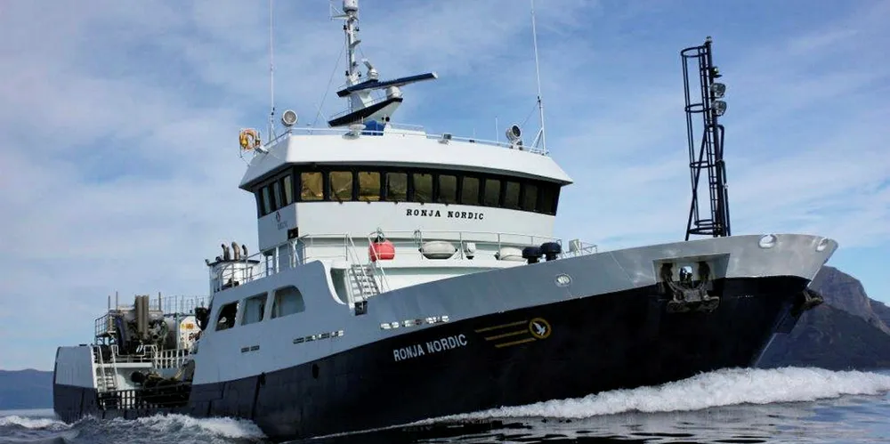 Brønnbåten «Ronja Nordic» i rederiet Sølvtrans.