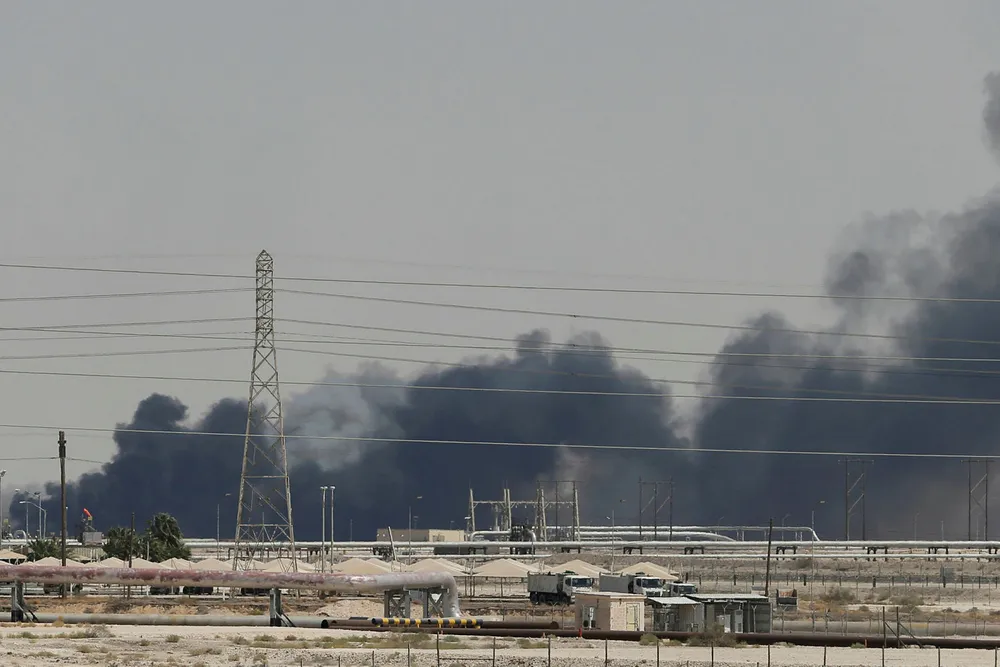 The oil market remains on tenterhooks over the threat of a military response to attacks on Saudi Arabian crude oil facilities