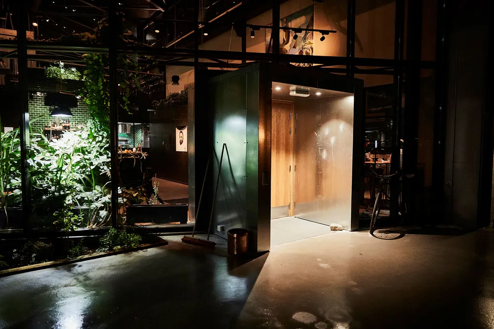 Credo er en av cirka 20 restauranter i Trondheim hvor kontrolletatene har vært på tilsyn i desember. Her fra inngangen til restauranten.