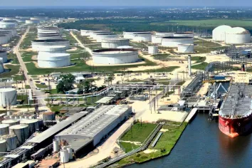 Energy Transfer's Nederland terminal on the US Gulf coast.