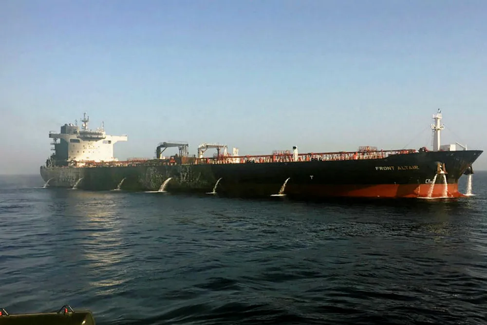 Frontline's 110,000-dwt Front Altair (built 2016)