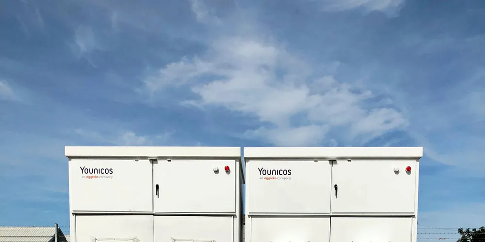 The Batwind battery storage system.