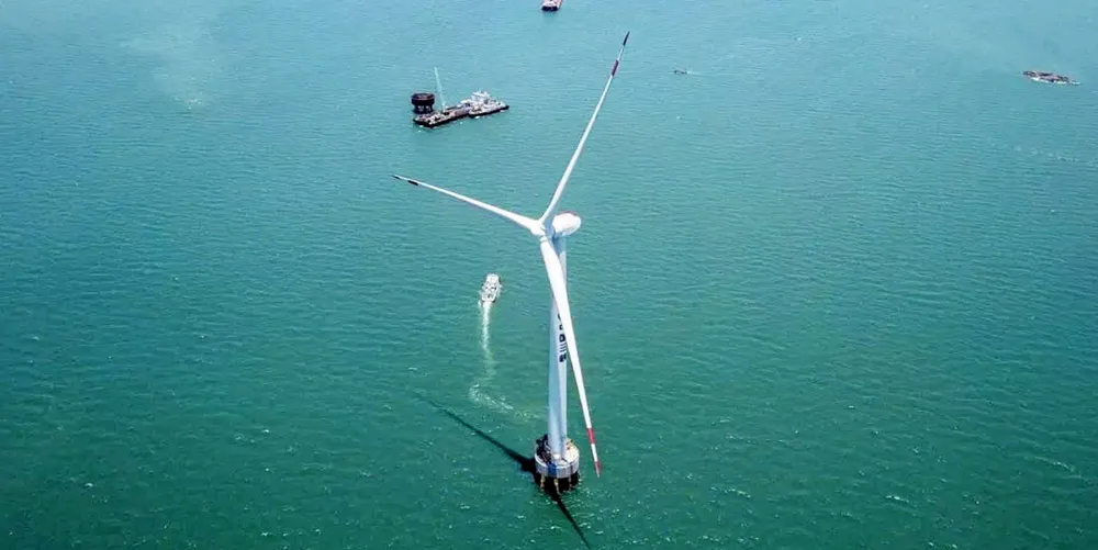 Dongfang Electric's first 10MW wind turbine