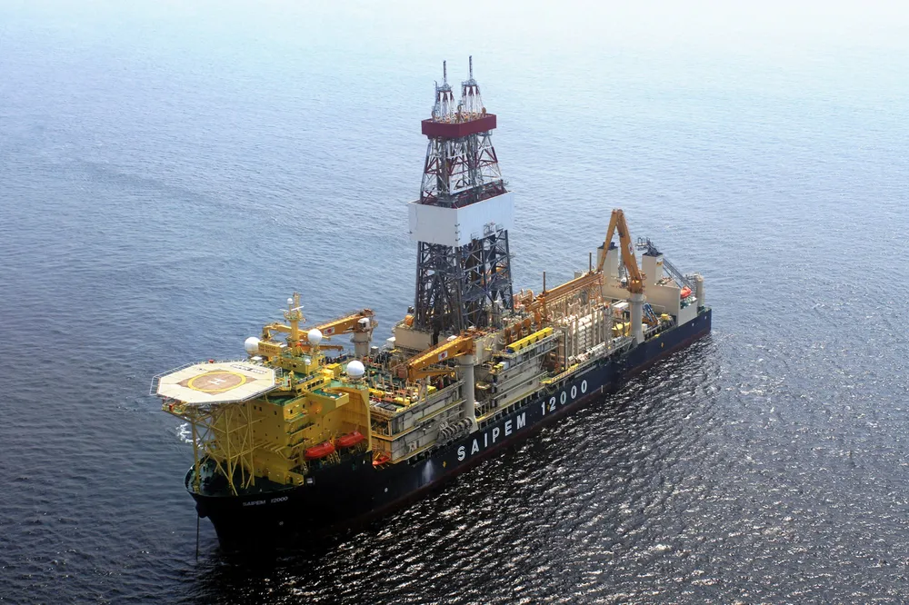 Rig deals: the Saipem 12000 drillship.