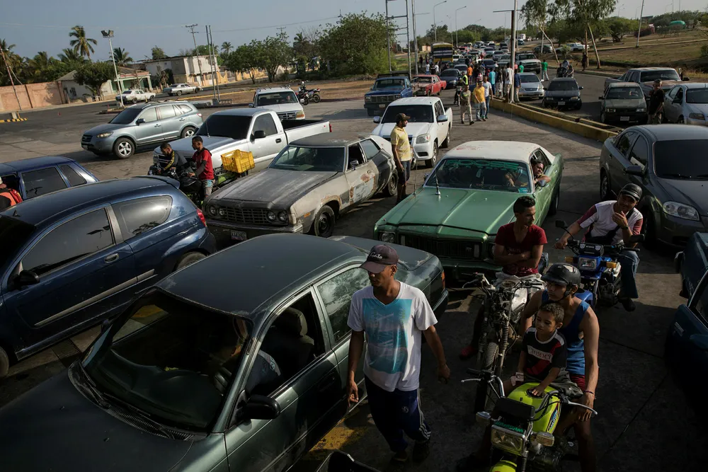 Waiting for fuel: some towns are facing fuel shortages leading to rationing