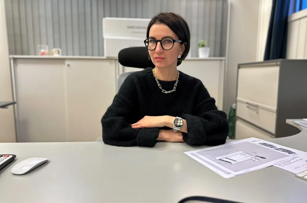 Mariia Shilova er daglig leder i Gamst Shilova AS. I tillegg til å eksportere kongekrabbe, tar de imot fisk i Vadsø og Vardø.