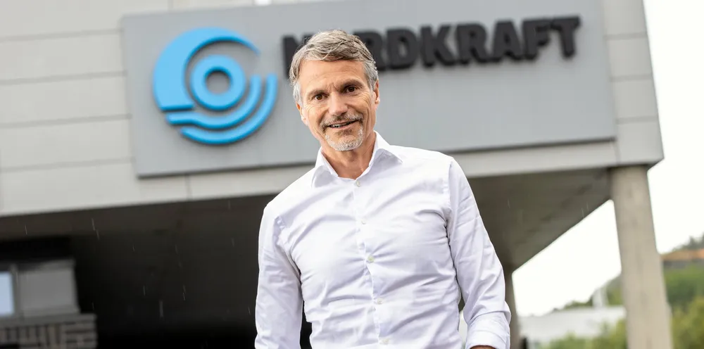 Eirik Frantzen, administrerende direktør i Nordkraft. Eirik Frantzen, administrerende direktør i Nordkraft.