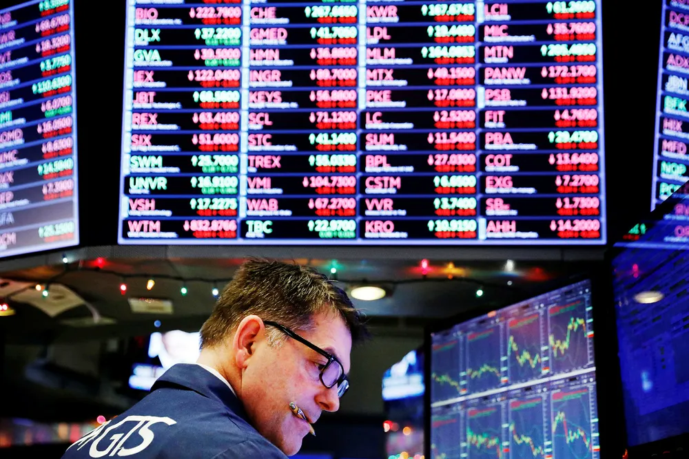 Julefarger på Wall Street