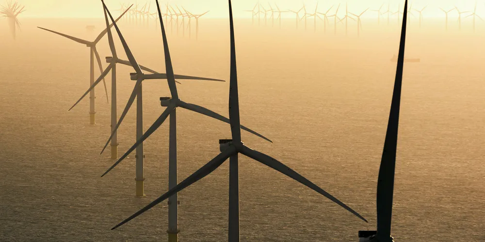 The UK's BBE offshore wind farm.