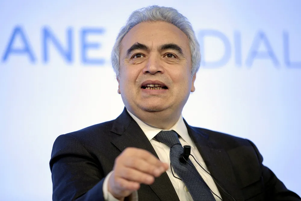 New report: International Energy Agency executive director Fatih Birol