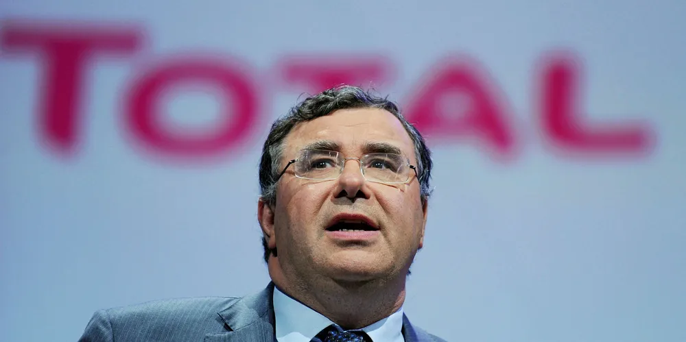 Total chief executive Patrick Pouyanné.