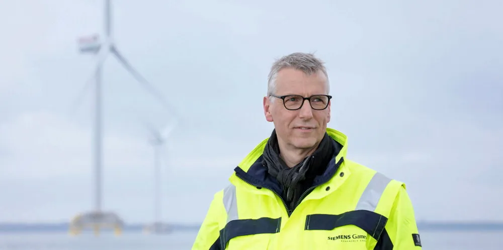 Siemens Gamesa CEO Andreas Nauen.