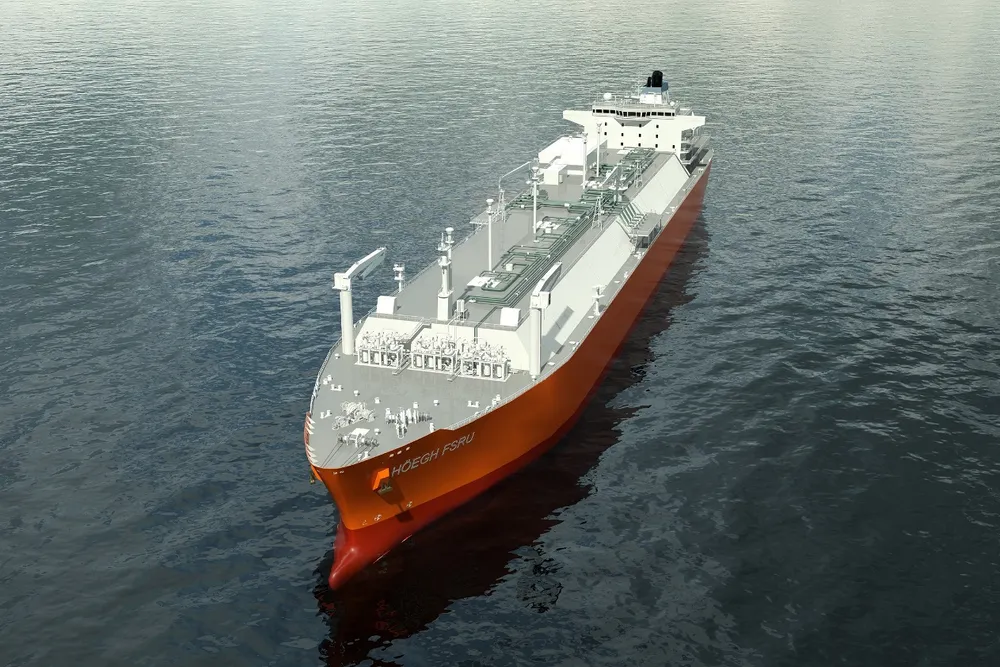 On the move: Newbuild vessel has new final port of call