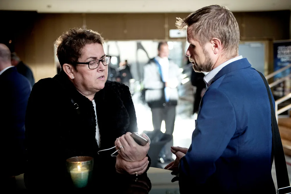 Lederen for helsekomiteen Olaug Bollestad mener sykehuslegene har nådd bristepunktet, og ber helseminister Bent Høie ta de unge legene på alvor. Foto: Carina Johansen/NTB Scanpix