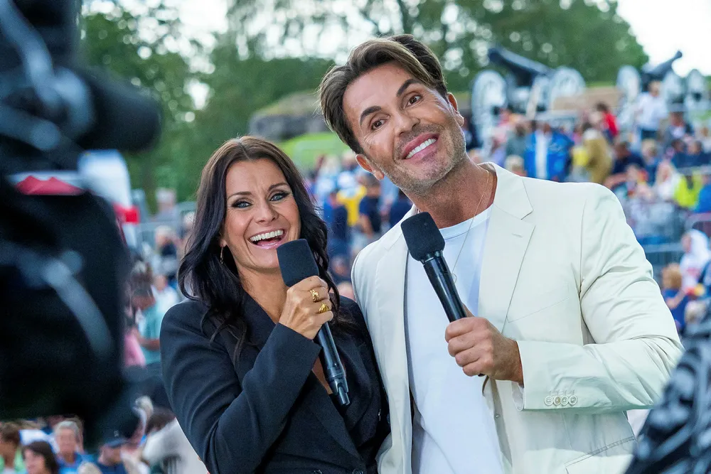 Onsdag 31. juli var det stylist og skjønnhetsguru Jan Thomas som ledet Allsang på grensen med TV 2-profil Kathrine Moholt.