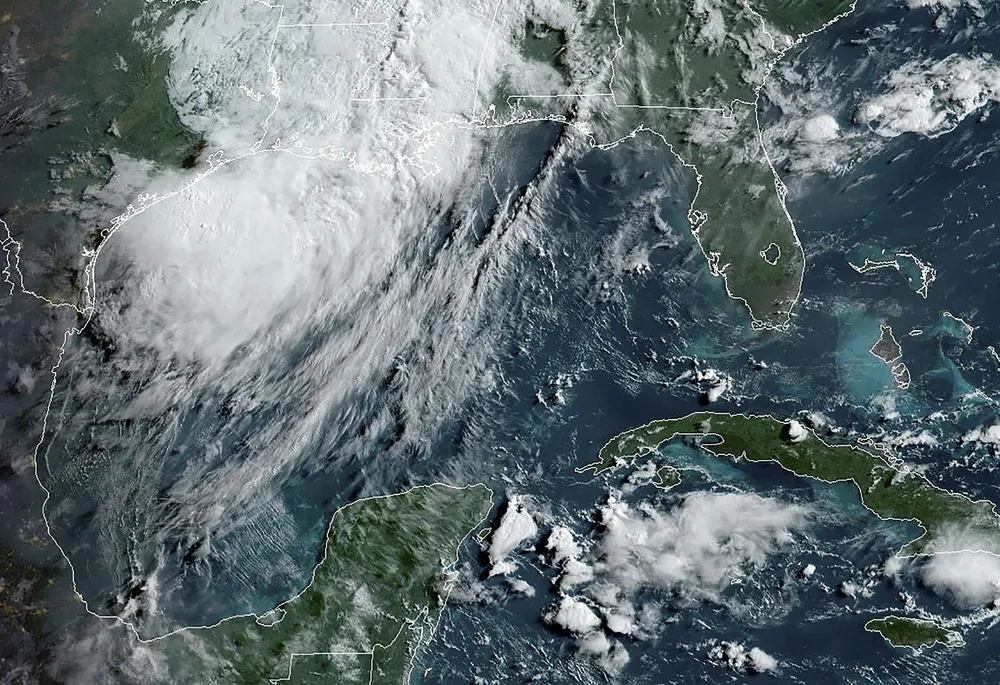 Hurricane Barry: dissipated into a tropical storm after making landfall in the state of Louisiana over the weekend