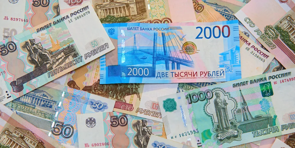 Russian roubles
