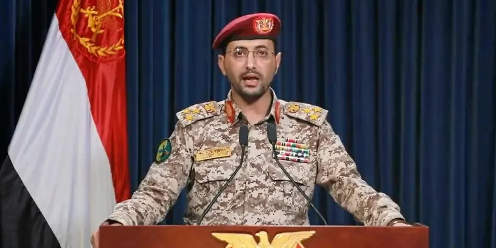 Houthi military spokesman Yahya Saree confirmed the latest attack.