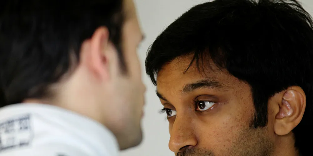 Racing driver Narain Karthikeyan and his family run Leap Green Energy. Photo: Paul Gilham/Getty Images