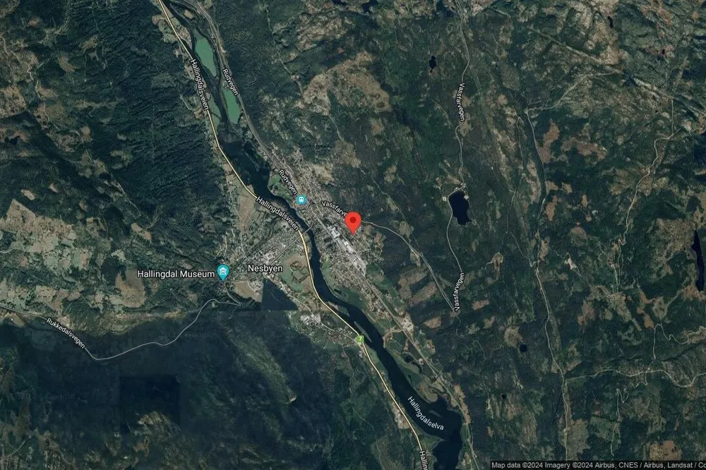 Området rundt Hakastadvegen 18, Nesbyen, Buskerud