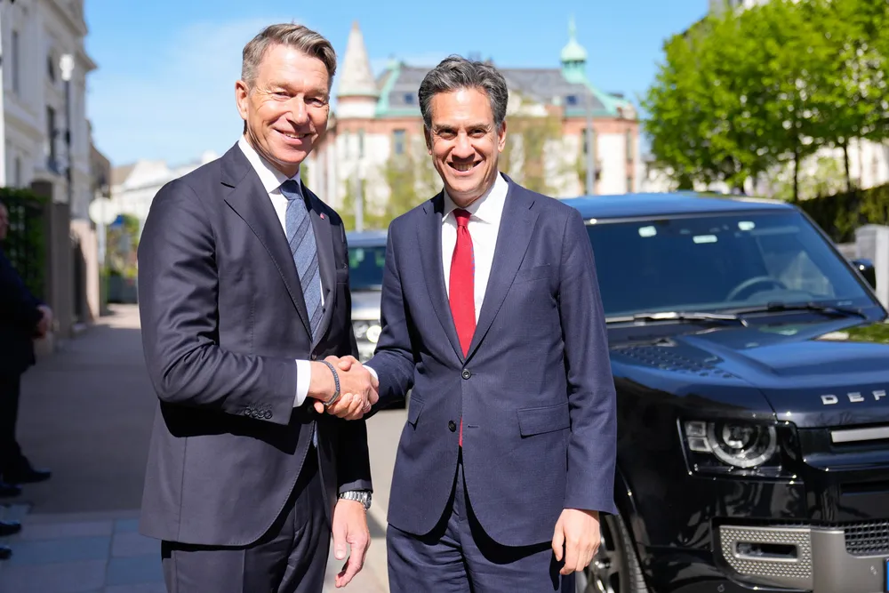 Norway's Minister of Energy, Terje Aasland, (left) met UK Energy Secretary Ed Miliband this week.