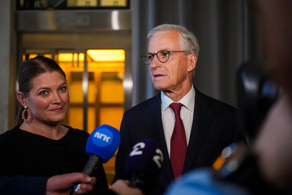 Statsminister Jonas Gahr Støre og næringsminister Cecilie Myrseth møtte fredag representanter for dagligvarebransjen.