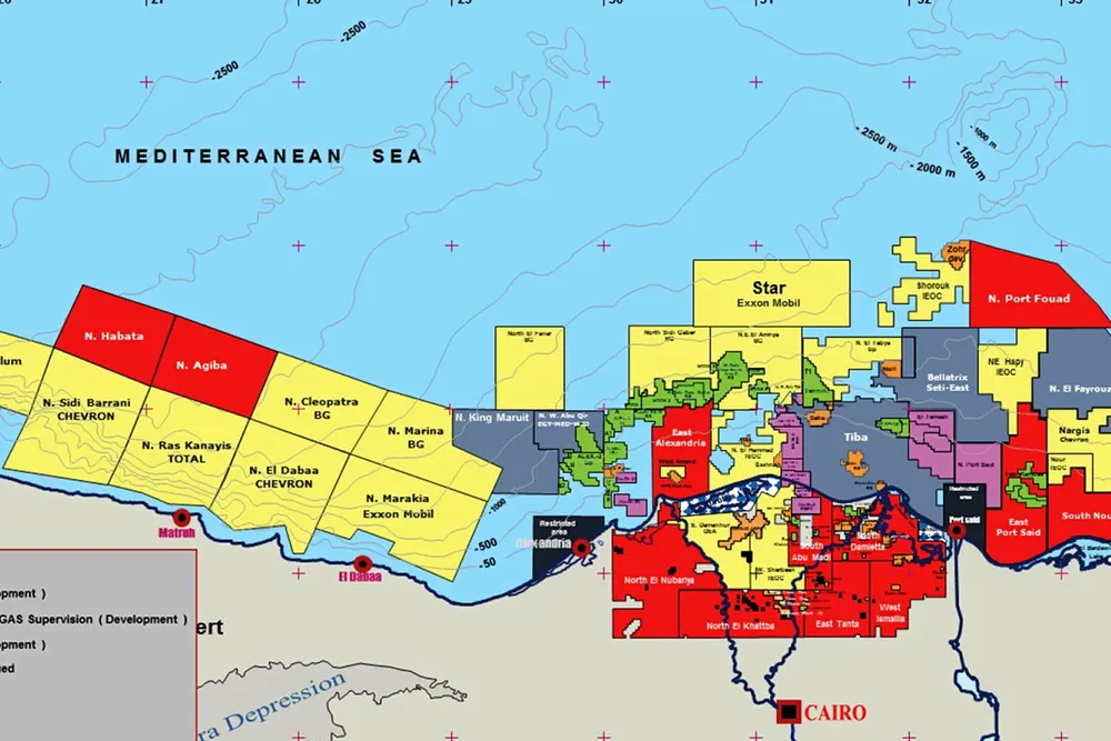 Offering: Egypt has made a dozen blocks available in latest licensing round.