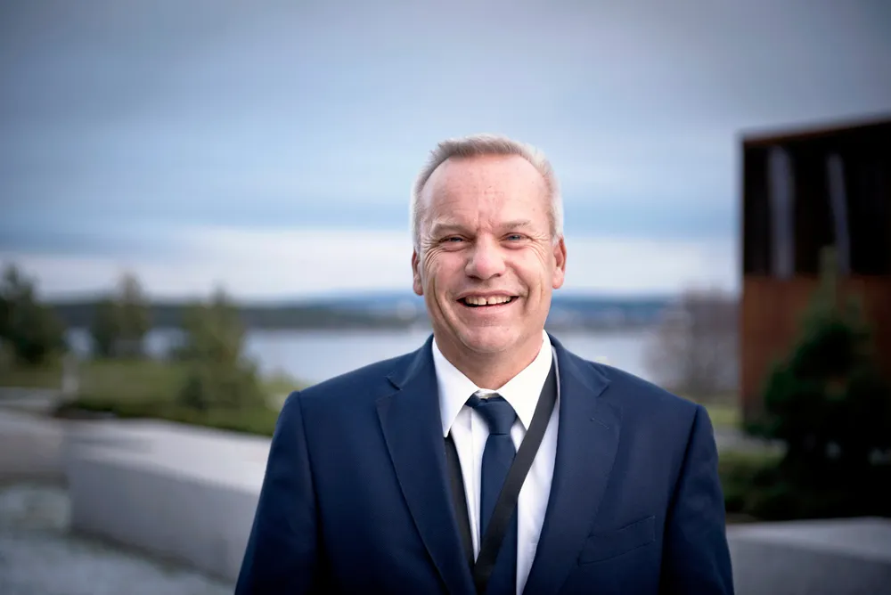 Getting ready: Equinor chief executive Anders Opedal.