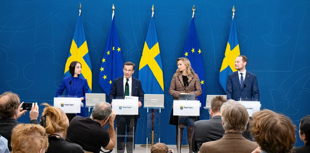 Den svenske klimaplanen inneholder 70 forslag til hvordan Sverige skal bli et nullutslippssamfunn i 2045. Planen ble lagt fram av den svenske regjeringen, med statsminister Ulf Kristersson (Moderaterne) i spissen