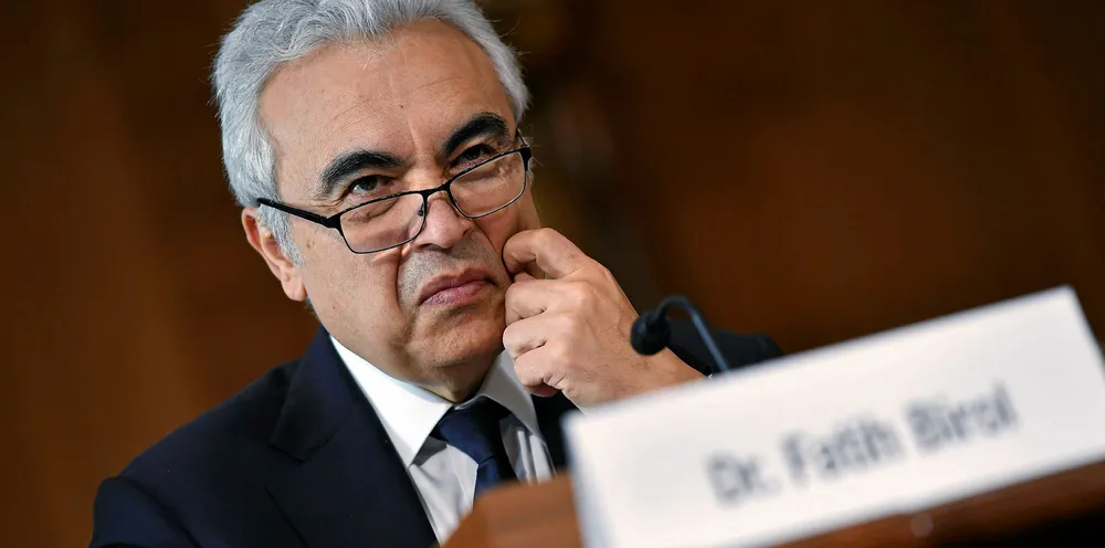 International Energy Agency executive director Fatih Birol testifies on the world energy outlook in Washington last year