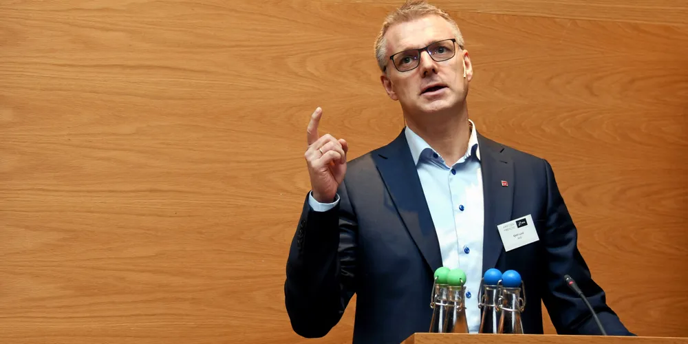 NVE-sjef Kjetil Lund kan registrere den største eksporten av kraft fra Norge noensinne i løpet av en uke.