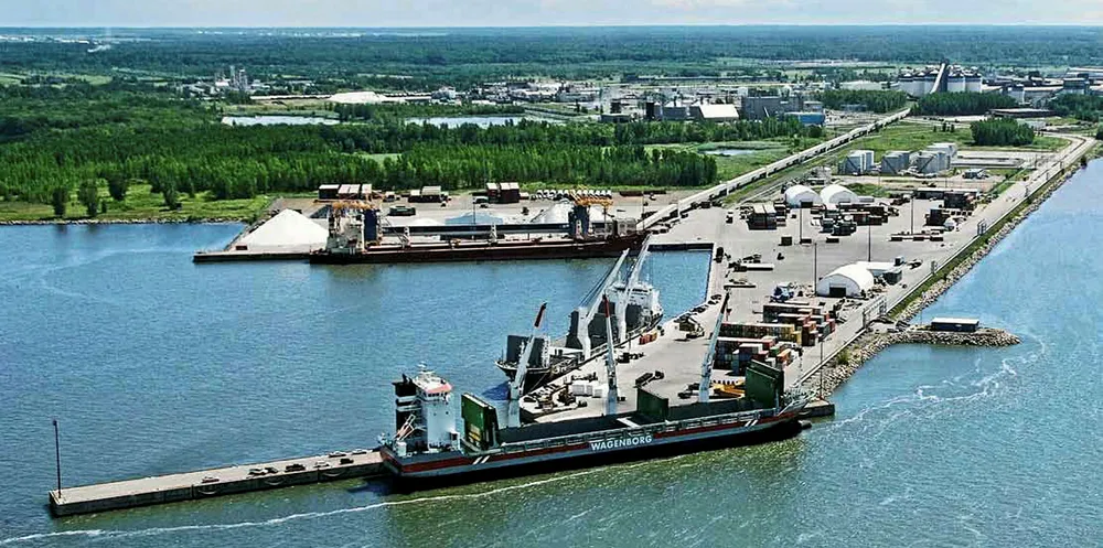 Bécancour Industrial Park in Quebec, Canada, where the project is due to be sited.